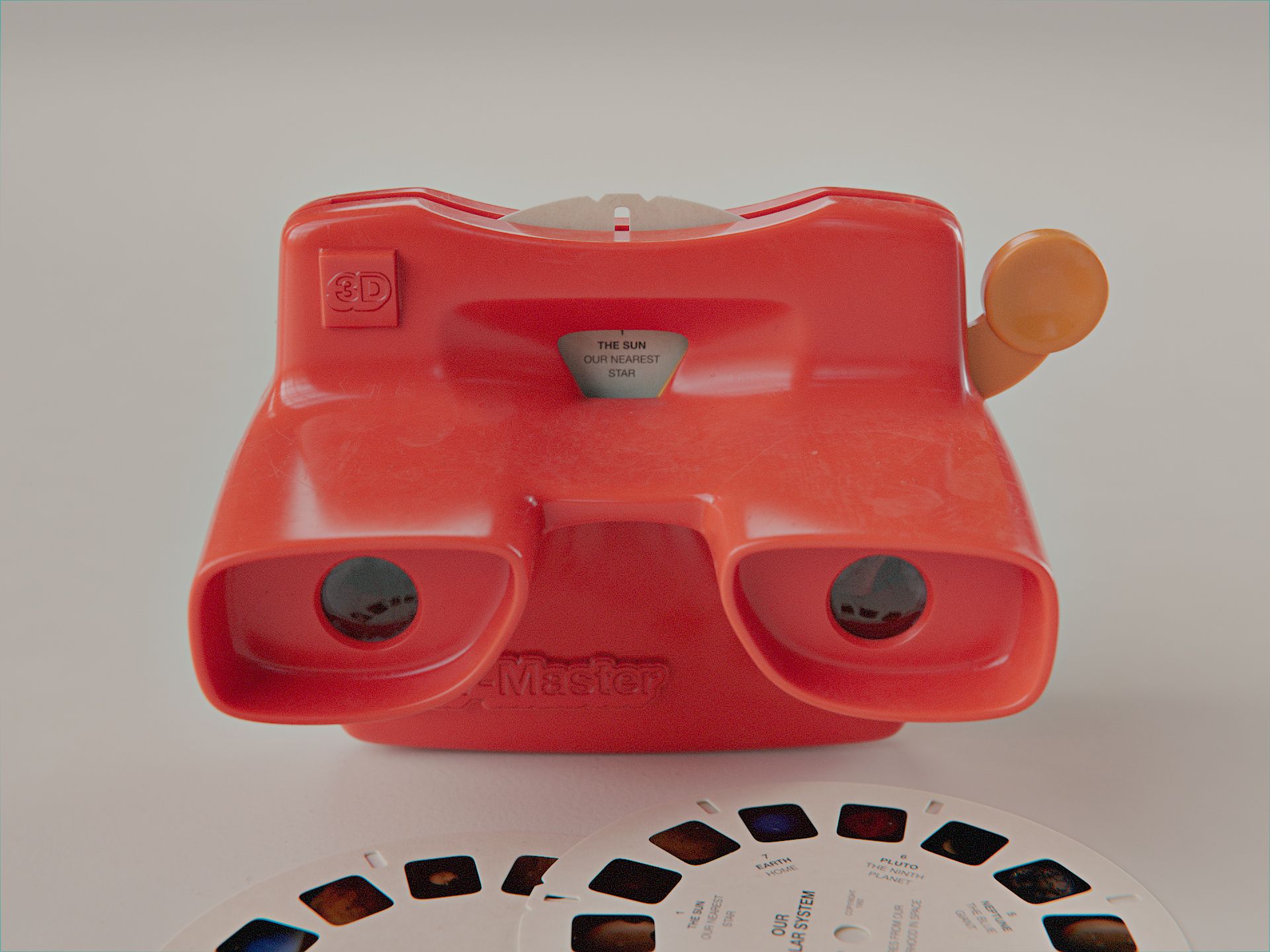View-Master Model L viewed from the back.